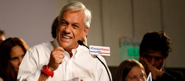 Sebastián Piñera, candidato a la presidencia y exmandatario (2010-2014) chileno - Sputnik Mundo