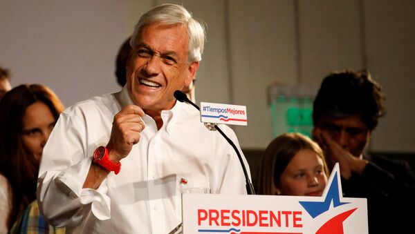 Sebastián Piñera, candidato a la presidencia y exmandatario (2010-2014) chileno - Sputnik Mundo