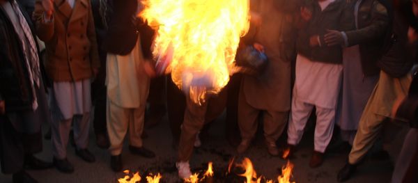 Manifestaciones de protesta en Kabul contra la decisión de Trump respecto a Jerusalén Manifestaciones de protesta en Kabul contra la decisión de Trump respecto a Jerusalén - Sputnik Mundo