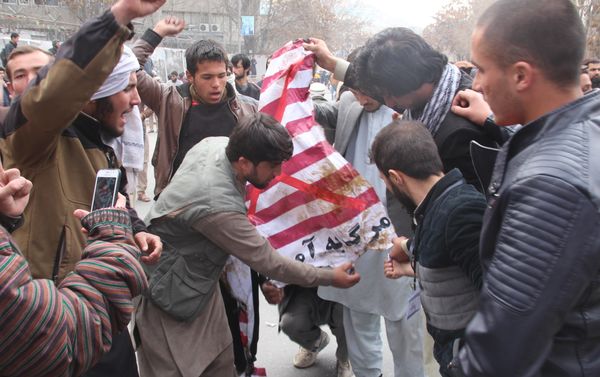 Manifestaciones de protesta en Kabul contra la decisión de Trump respecto a Jerusalén - Sputnik Mundo