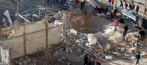 Situación en Gaza - Sputnik Mundo