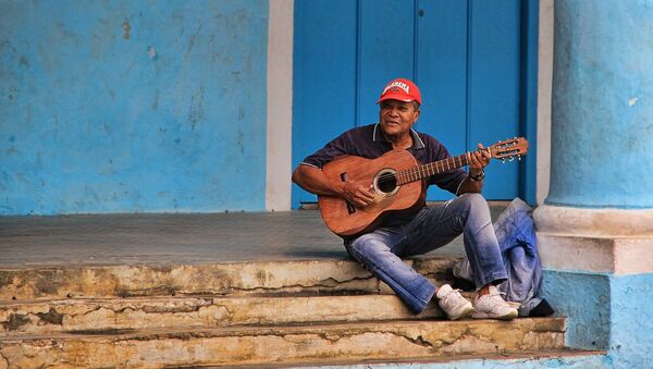 Un cantante cubano - Sputnik Mundo