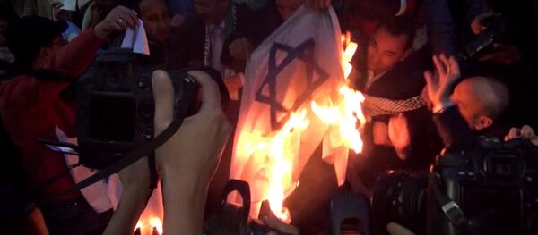 La decisión de Trump sobre Jerusalén sumerge a la región en violentas protestas La decisión de Trump sobre Jerusalén sumerge a la región en violentas protestas - Sputnik Mundo