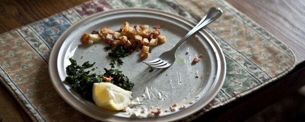 Los restos de comida (imagen referencial) - Sputnik Mundo