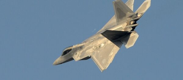 Un avión estadounidense F-22 Raptor (archivo) Un avión estadounidense F-22 Raptor (archivo) - Sputnik Mundo