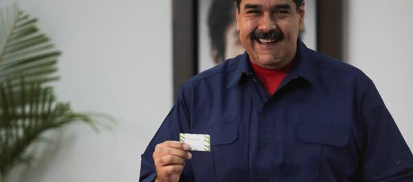 Nicolás Maduro, presidente de Venezuela, durante las elecciones municipales en Venezuela - Sputnik Mundo