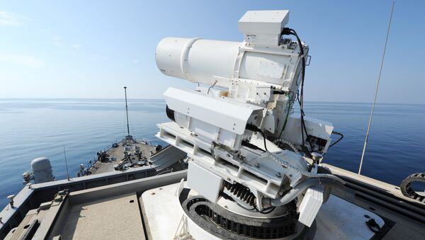 Operational demonstration of the Laser Weapon System (LaWS)  - Sputnik Mundo