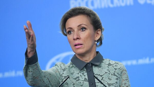 María Zajárova, portavoz del Ministerio de Asuntos Exteriores de Rusia - Sputnik Mundo