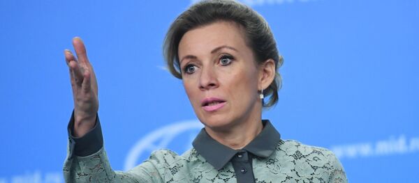 María Zajárova, portavoz del Ministerio de Asuntos Exteriores de Rusia - Sputnik Mundo