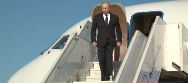 Putin llega a la base rusa en Siria - Sputnik Mundo