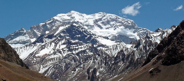 Cerro Aconcagua, en Mendoza, Argentina. - Sputnik Mundo
