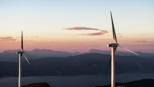 Molinos de viento (imagen referencial) - Sputnik Mundo