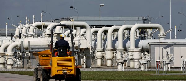 La estación de gas de Baumgarten en la localidad austriaca de Weiden an der March La estación de gas de Baumgarten en la localidad austriaca de Weiden an der March - Sputnik Mundo
