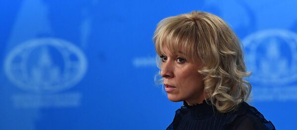 María Zajárova, portavoz del Ministerio de Asuntos Exteriores de Rusia - Sputnik Mundo