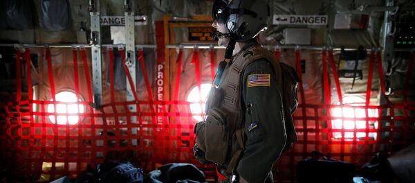 Un militar de EEUU en las maniobras As Vigalante - Sputnik Mundo