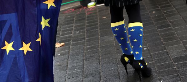Protestas contra el Brexit en el Reino Unido - Sputnik Mundo