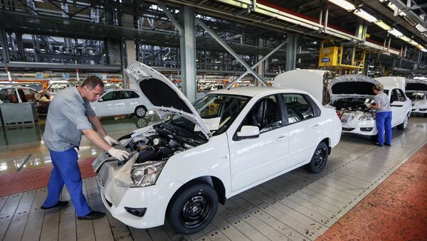 La producción de los automóviles - Sputnik Mundo