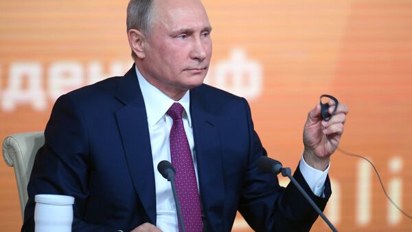Vladímir Putin, presidente de Rusia (archivo) - Sputnik Mundo