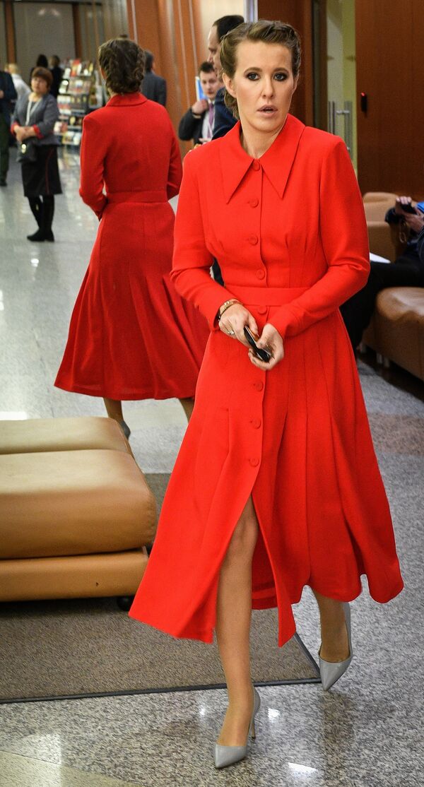 La presentadora de televisión Ksenia Sobchak - Sputnik Mundo