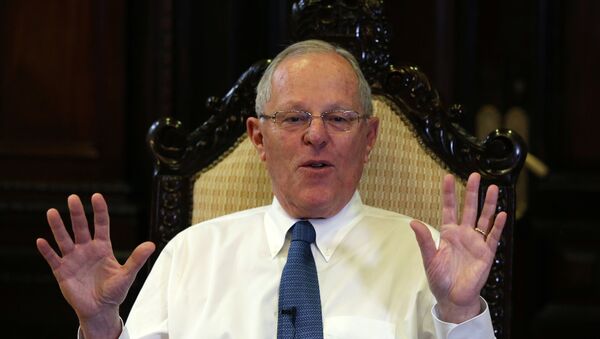 Pedro Pablo Kuczynski, presidente de Perú - Sputnik Mundo