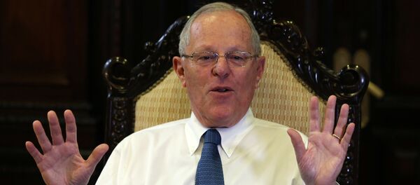 Pedro Pablo Kuczynski, presidente de Perú - Sputnik Mundo
