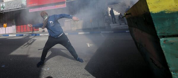 Protestas en la ciudad de Hebrón (archivo) Protestas en la ciudad de Hebrón (archivo) - Sputnik Mundo
