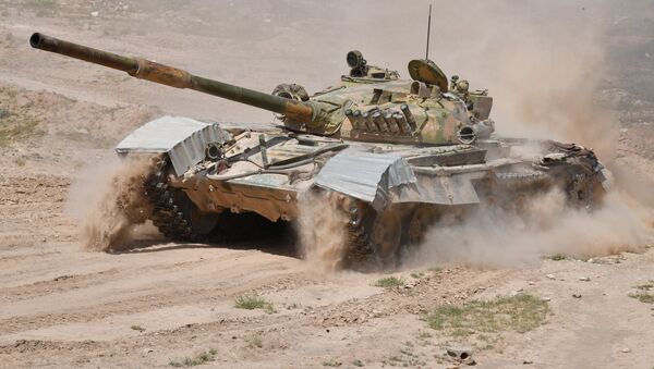 Tanque T-72 - Sputnik Mundo