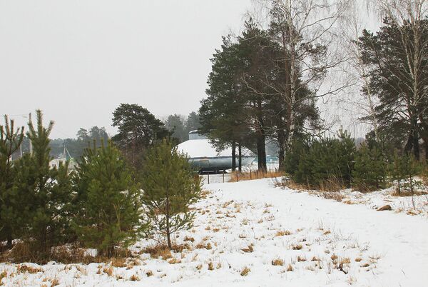 El platillo volante de Protasovo, un monumento para homenajear a los supuestos alienígenas que visitaron la localidad en la década de los 90 - Sputnik Mundo