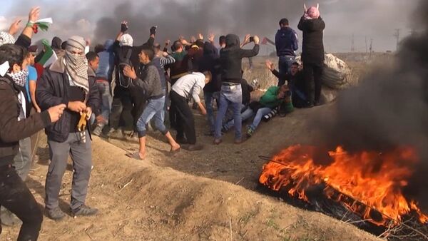 Continúan severos enfrentamientos tras la decisión sobre Jerusalén - Sputnik Mundo