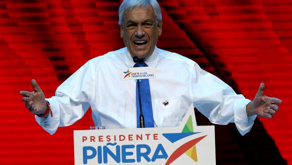 Sebastián Piñera, presidente electo de Chile (archivo) - Sputnik Mundo