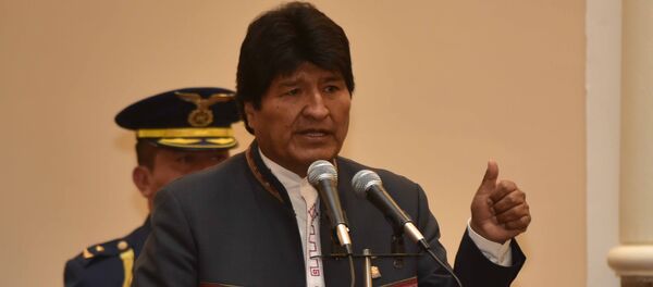 Evo Morales, presidente de Bolivia - Sputnik Mundo