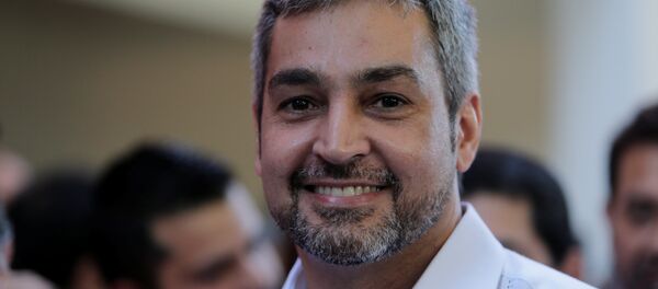 Mario Abdo Benítez, candidato disidente de la gobernante Alianza Nacional Republicana de Paraguay (archivo) - Sputnik Mundo