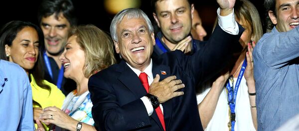 Sebastián Piñera, presidente electo de Chile - Sputnik Mundo