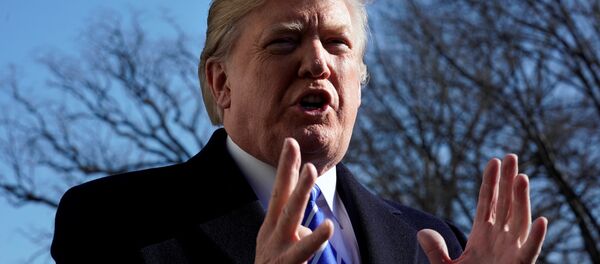 Donald Trump, presidente de EEUU - Sputnik Mundo