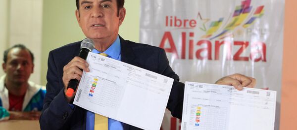 Salvador Nasralla, candidato presidencial del partido Alianza de Oposición de Honduras - Sputnik Mundo