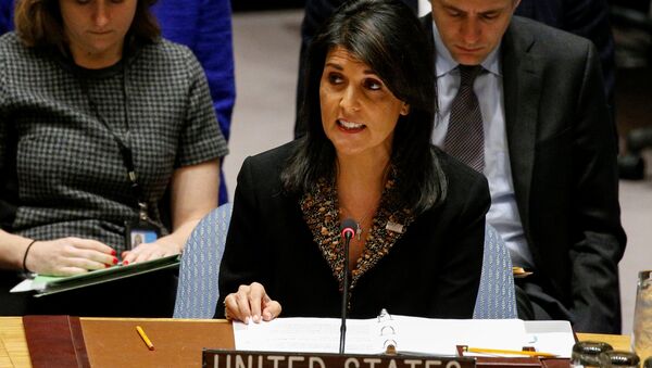 Nikki Haley, la embajadora permanente de EEUU ante la ONU - Sputnik Mundo