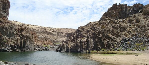 El Saltillo en Cushamen, en la provincia patagónica de Chubut, Argentina. - Sputnik Mundo