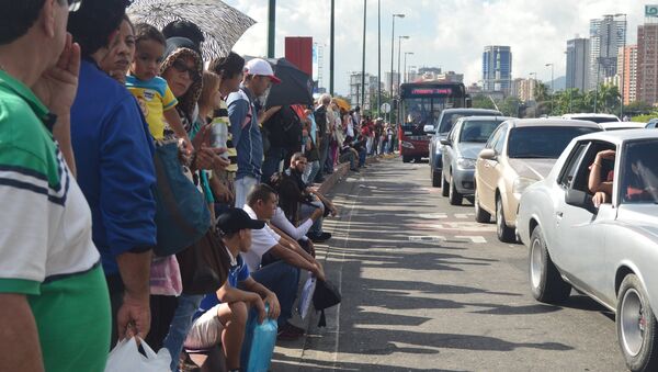 Consecuencias del apagón en Caracas, Venezuela - Sputnik Mundo