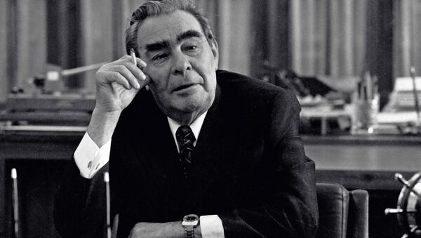 El secretario general del Partido Comunista de la URSS, Leonid Brézhnev - Sputnik Mundo