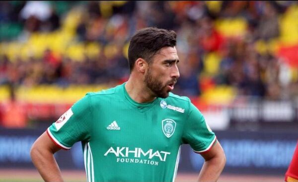 Facundo Piriz cuando jugaba para el Terek Grozny de Chechnya - Sputnik Mundo