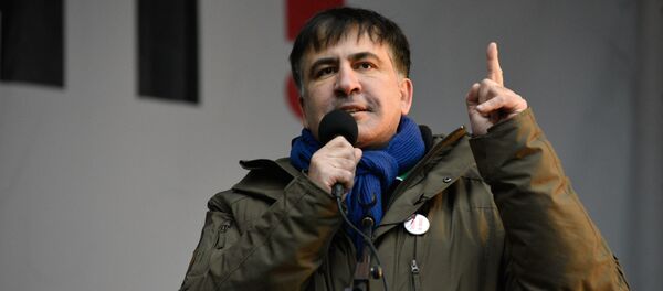 Mijaíl Saakashvili, expresidente de Georgia y exgobernador de la región ucraniana de Odesa Mijaíl Saakashvili, expresidente de Georgia y exgobernador de la región ucraniana de Odesa - Sputnik Mundo