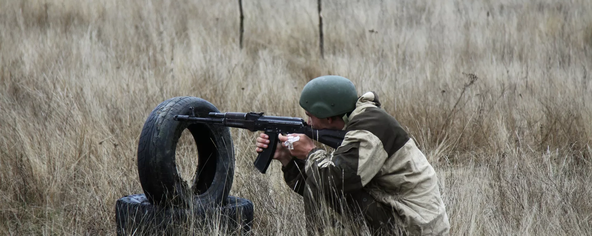 Un miliciano de Donetsk (imagen referencial) - Sputnik Mundo, 1920, 09.06.2022