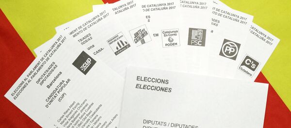 La preparación para las elecciones de 21-D en Cataluña - Sputnik Mundo