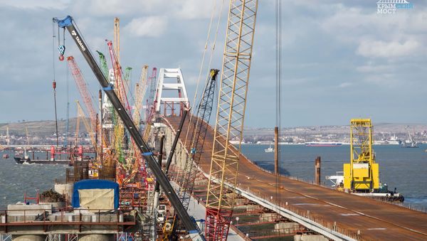 Puente de Crimea Puente de Crimea - Sputnik Mundo