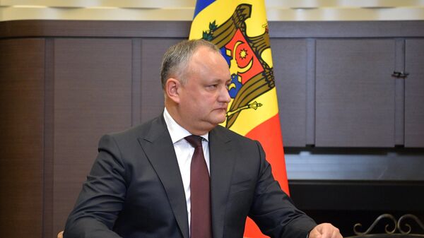 Igor Dodon, presidente de Moldavia - Sputnik Mundo