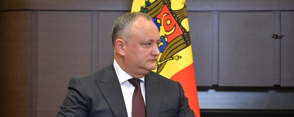 Igor Dodon, presidente de Moldavia - Sputnik Mundo