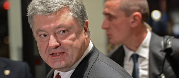 Petró Poroshenko, presidente de Ucrania - Sputnik Mundo