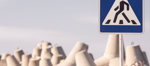 Un paso de peatones en Sochi, Rusia (imagen referencial) - Sputnik Mundo