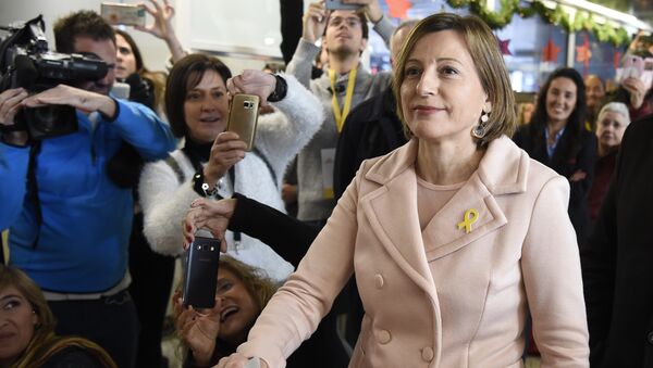 Carme Forcadell, expresidenta del Parlamento de Cataluña - Sputnik Mundo