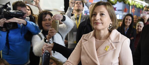 Carme Forcadell, expresidenta del Parlamento de Cataluña - Sputnik Mundo